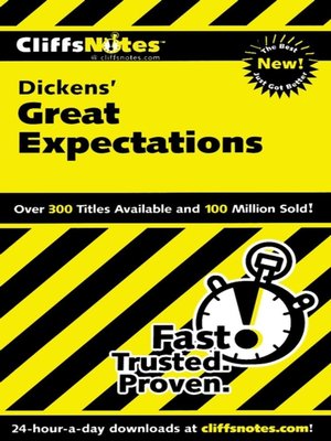 cover image of CliffsNotes on Dicken's Great Expectations